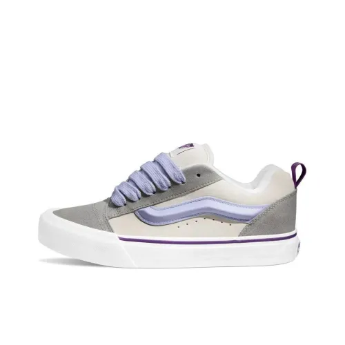 Vans Knu Skool Скейтборд Кроссовки Низкие Бежево-Серые Унисекс
