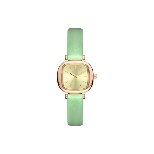 SNOOPY Кварцевый механизм Мужские часы 24,2мм*22мм*7,7мм Зеленый