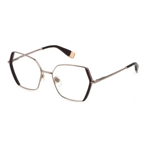 Furla Металл Нерегулярная форма Оправы для очков Женские Золото