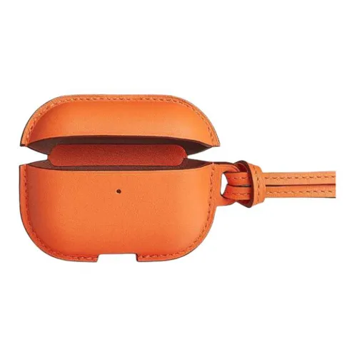 HERMES Swift Кожа AirPods Pro Защитный Чехол для наушников Унисекс Апельсин