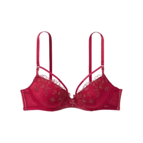 Victoria's Secret Бюстгальтер Женский Ягодный Красный