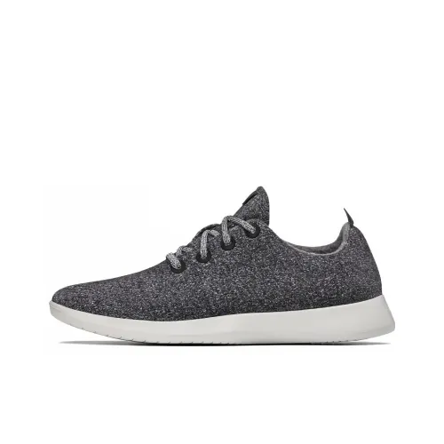 Allbirds Wool Runner Slip-Resistant Низкий Топ Повседневная Обувь Men's Natural Серый Черный