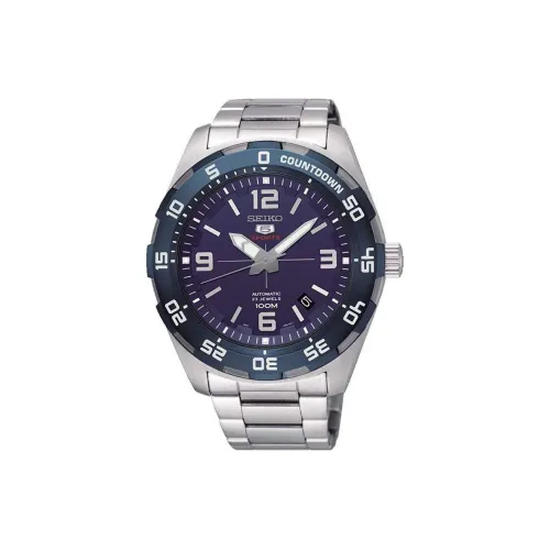 SEIKO Ручной Механический Движение Унисекс Часы 44 мм Фиолетовый