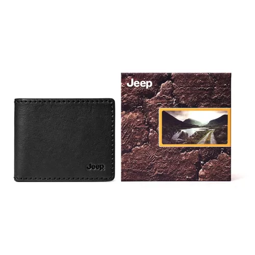 JEEP Кошельки Черный Мужской
