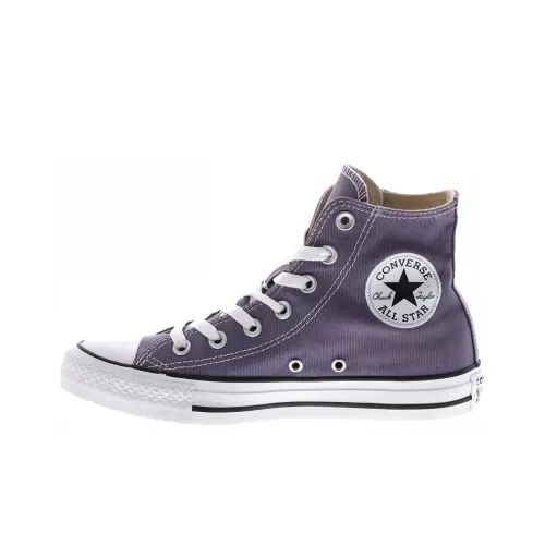 Converse Chuck Taylor All Star Seasonal High Топ Устойчивый к истиранию Высокий Топ Кеды Женские Фиолетовый