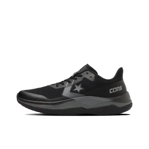 Converse Беговые кроссовки Low Top Черный Серый Унисекс