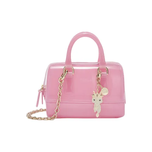 Furla Конфетный PVC Сумка через плечо Сумка Мини Женская Розовая