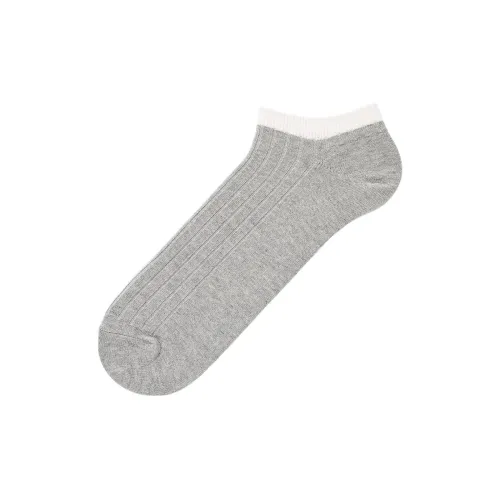 UNIQLO Низкие носки унисекс 1 упаковка серые
