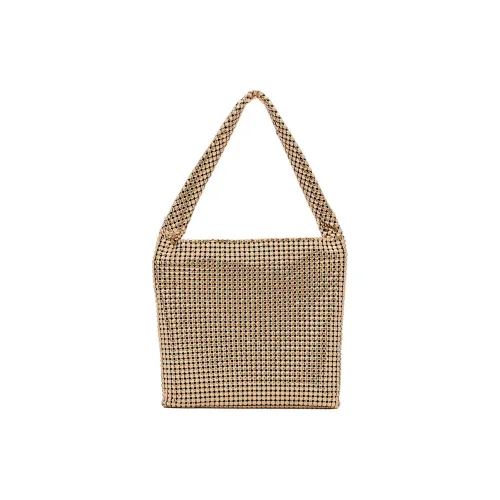 Paco Rabanne Алюминиевая Сумка Женская Золотая