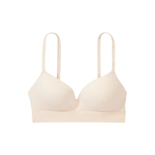 Victoria's Secret Розовый 9406 Сборка Украшение сборкой Позиционирование стиля WEAR EVERYWHERE PUSH UP Беспроводной Бюстгальтер Коллекция Бюстгальтер Женские Шампанское