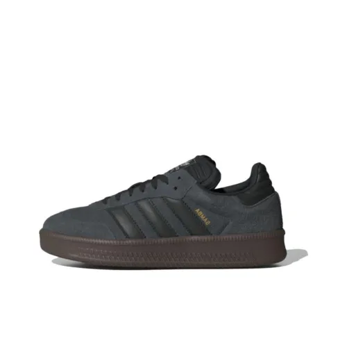 Adidas Originals Samba XLG Abrasion Resistant Низкие Кроссовки для скейтбординга Унисекс Темно-серый
