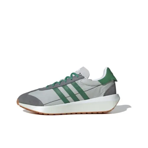 Adidas Originals COUNTRY XLG Противоскользящий устойчивый к истиранию низкий топ повседневный унисекс серый зеленый