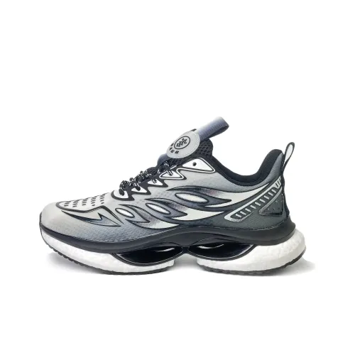 BAGE Беговые кроссовки Low Top Черные Мужские