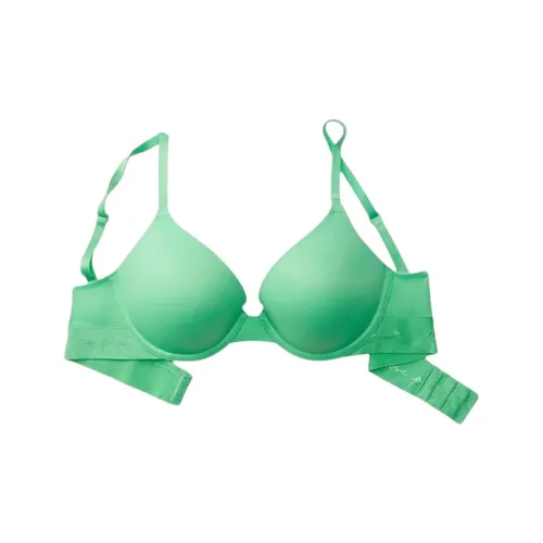 Victoria's Secret Розовый 5508 Сборка Украшение сборкой Позиционирование стиля WEAR EVERYWHERE PUSH UP Бюстгальтер Коллекция Bra Женские Мятно-зеленый