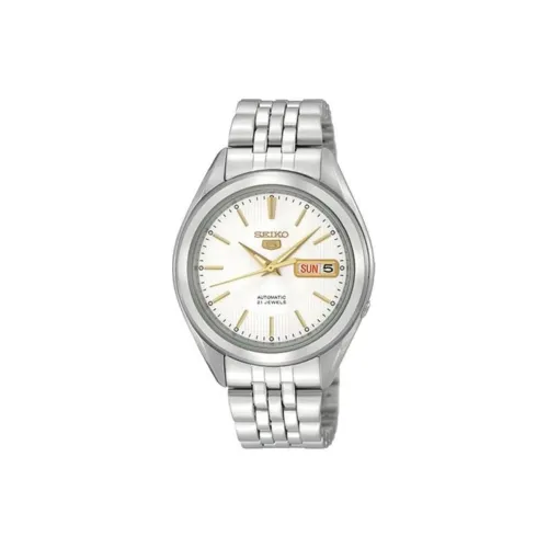 SEIKO Автоматический Механический Movement Унисекс Часы 37 мм Белые