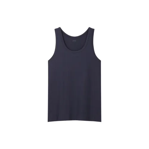 UNIQLO Топ без рукавов Мужской Темно-синий