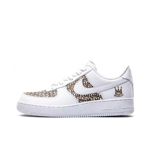 Nike Air Force 1 Low Top Скейтборд Кроссовки Мужские Белые