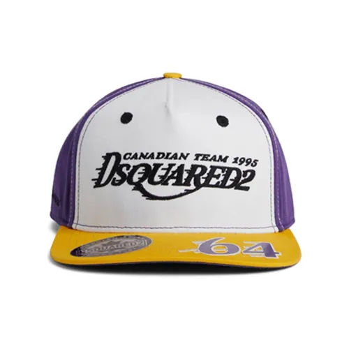 DSQUARED 2 Хлопок Бейсболки Мужские Фиолетовые