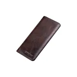 Винтажный кофе Стандартное издание (Лицевая коровья кожа + Микрофибра-Кабинет) - Анти-скимминг