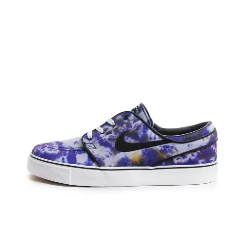 Nike SB Stefan Janoski PRM противоскользящие устойчивые к истиранию легкие низкие кеды для скейтбординга мужской цветочный дизайн фиолетовый