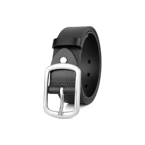 Cows Reign Бизнес Нержавеющая сталь Крест Шпилька Натуральная кожа Ремни Мужской