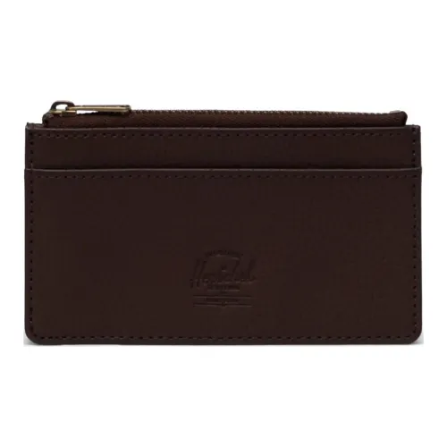 Herschel Веганская кожа Картхолдер Большой Унисекс Цикорий кофейный