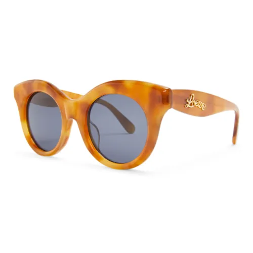 LOEWE Ацетат Круглые Солнцезащитные очки Женские Желтые