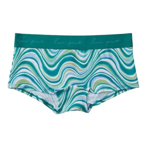 Victoria's Secret 1 пачка Бирюзовый Marble Pattern Женские боксер-шорты
