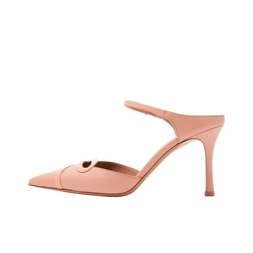 Malone Souliers Домашние тапочки Женские Розовые