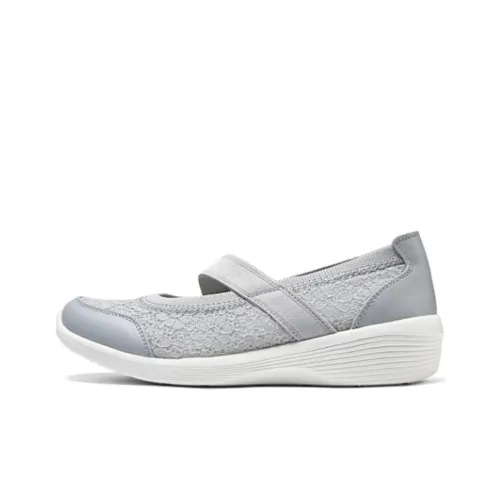 Skechers Modern Comfort Амортизация Износостойкий Низкий Топ Casual Женский Серый