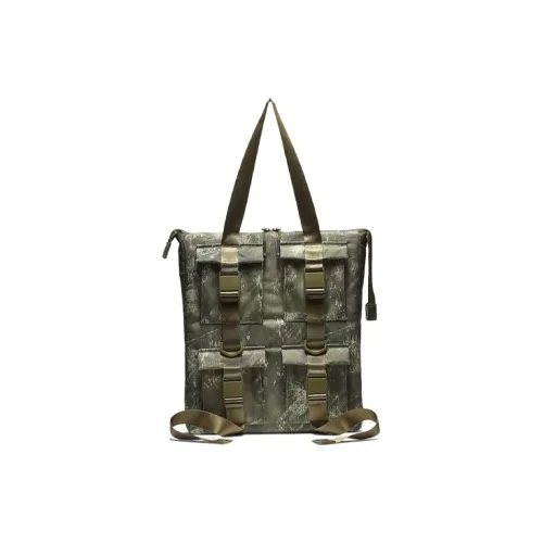 Nike Полиэстер Тоут Сумка Сумка для покупок Сумка через плечо Сумка Обычная Унисекс Оливково-зеленый