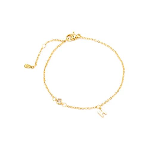 Anxious Циркон Браслеты Женские Золото