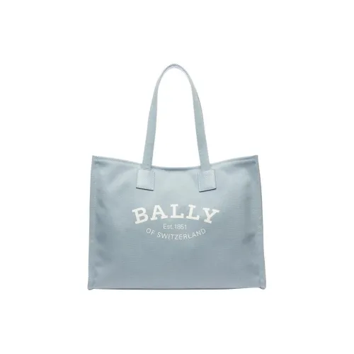 BALLY Нейлоновая сумка-тоут сумка для покупок сумка большая женская светло-синяя