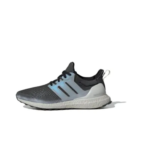 Adidas ULT Slip-resistant Abrasion-resistant Low Top Casual Running Shoes Men's Black Adidas ULT Противоскользящий Устойчивый к истиранию Низкий Топ Повседневные Беговые Кроссовки Мужские Черные
