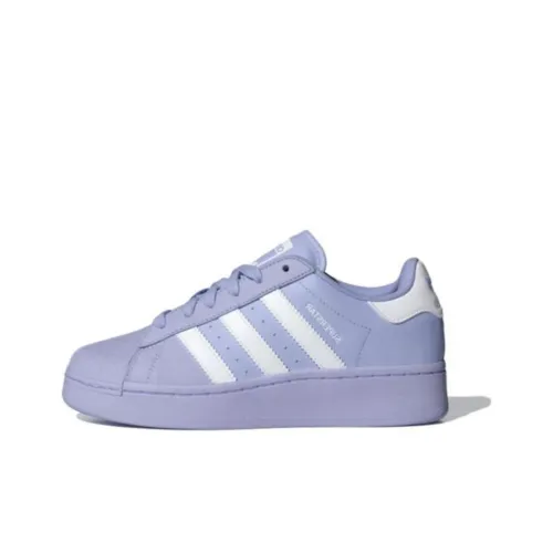 Adidas Originals SUPERSTAR XLG Low Топ Скейтборд Кроссовки Женские Фиолетовые