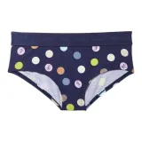 1 Pack (Морской Синий Многоцветный Гороховый Узор С Принтом)