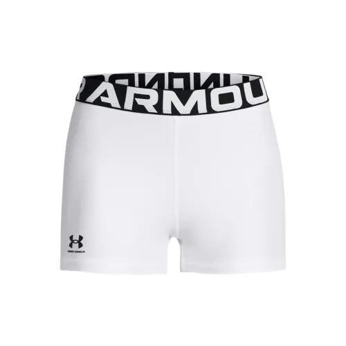 Under Armour HeatGear Белые Женские Шорты для Йоги