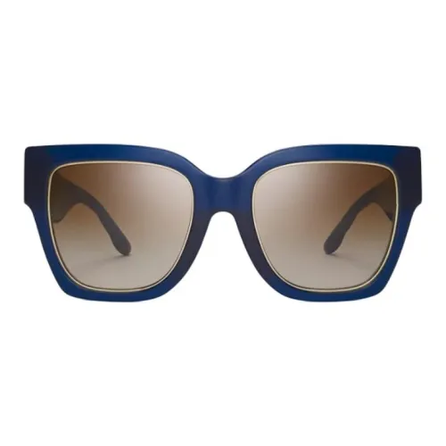 TORY BURCH Ацетат Нерегулярная форма Солнцезащитные очки Женские Синий