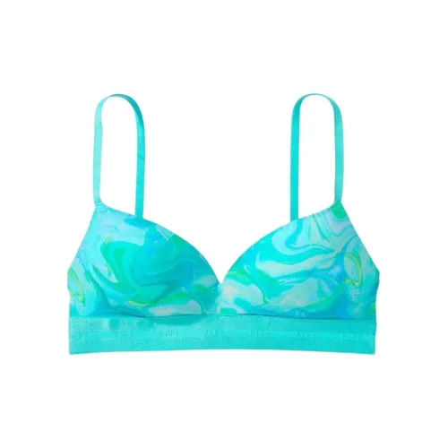 Victoria's Secret Розовый 9406 Сборка Украшение сборкой Стиль WEAREWEHERE PUSH Вверх Беспроводной Бюстгальтер Коллекция