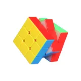 Трёхступенчатая кожа, цвет, магнитный кубик Рубика【S7233A-1】