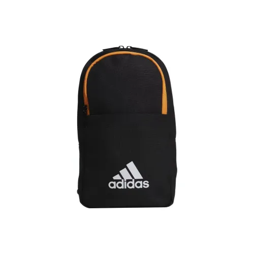 Adidas Полиэстер Сумка через плечо Sling Сумка Обычная Унисекс Черная