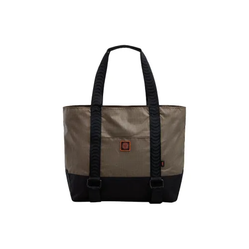 Vans Spitfire Wheels Коллаборация Нейлон Тоут Сумка Сумка для покупок Сумка на плечо Сумка обычная унисекс коричневый