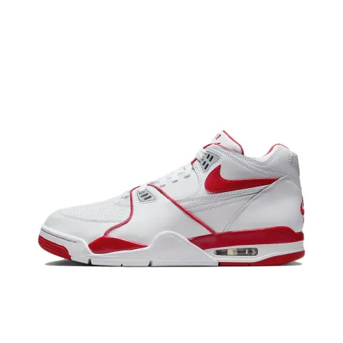 Nike Air Pilot 89 Винтажные баскетбольные кроссовки MID Топ Белый Красный Мужской