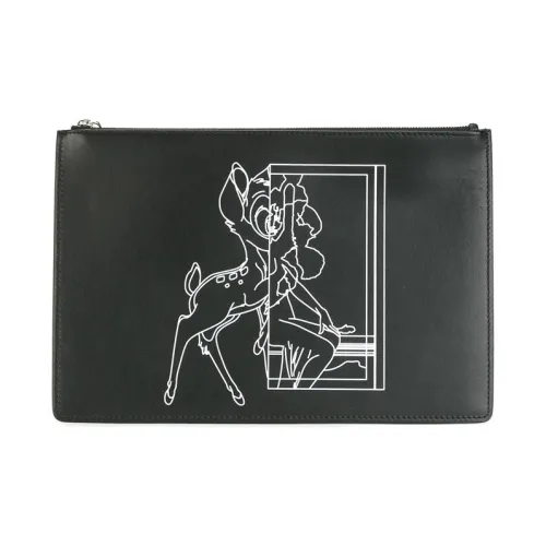 GIVENCHY Кожа Клатч Стандартный Унисекс Черный