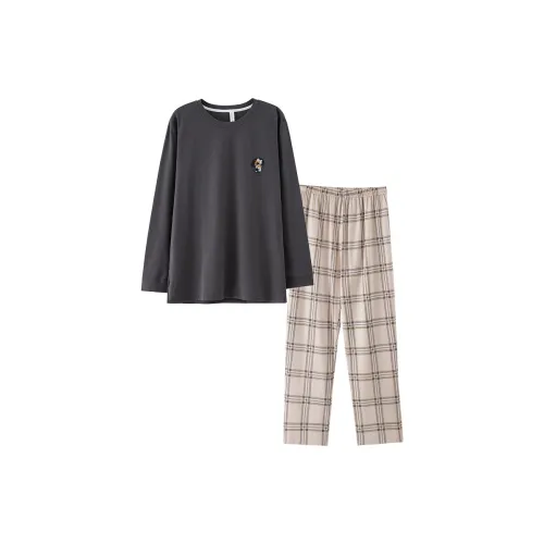 FOREVER 21 Пижамный комплект Мужской Черный