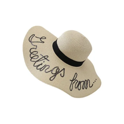 RX UVCUT Соломенная плетеная шляпа с защитой от солнца Женская