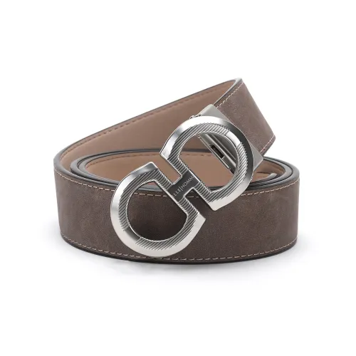 ELLE HOMME Автоматическая застежка повседневный ремень верх из коровьей кожи ремни для мужчин коричневый ширина 3,4 см