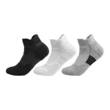 SS01 Носки до щиколотки (Черный, Белый, Серый, по 3 шт.)