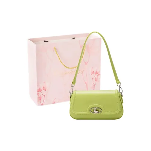 MOONDEMIMA Сумка через плечо из синтетической кожи стандартная женская экрю черный фруктовый зеленый светлый морской синий