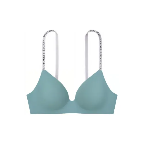 Victoria's Secret Xiaobing Cup Series Бюстгальтер Женские Глубокий Воротник Зеленый